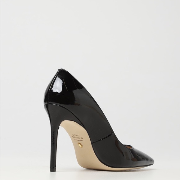 NWOT Stuart Weitzman Leigh 95 Patent Classic Black Pumps Size 9 - Picture 3 of 11